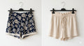 Lot de 2 shorts fluides d’été légers – Taille 38 (M)