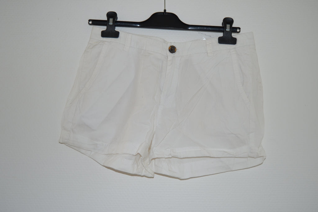 Short blanc en coton H&M – Taille 36 (S)