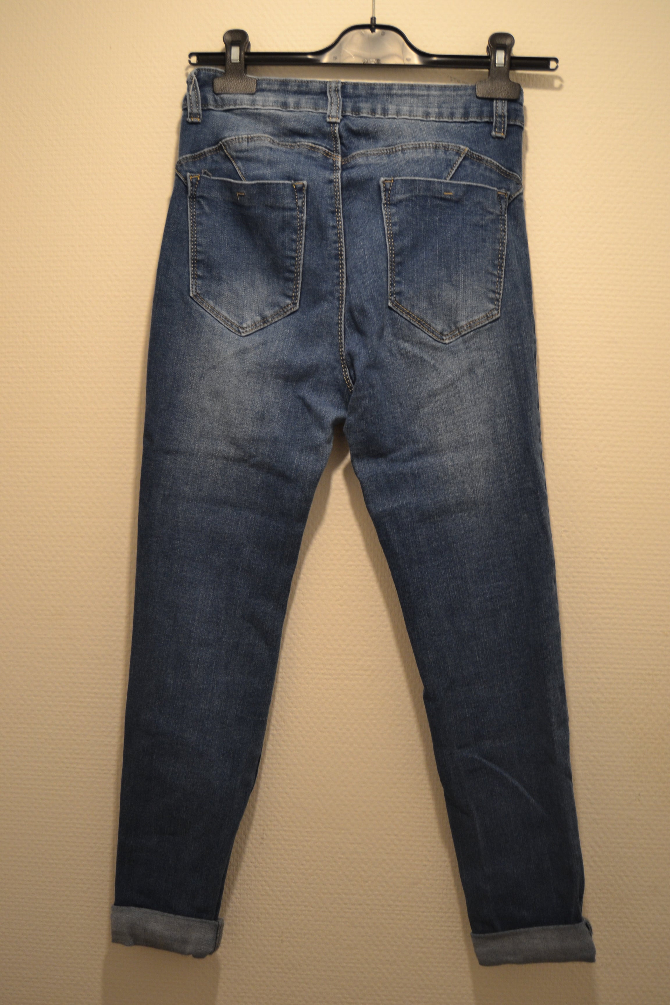 Pantacourt / Jean Slim Bleu – LD Style Denim (Taille 38)