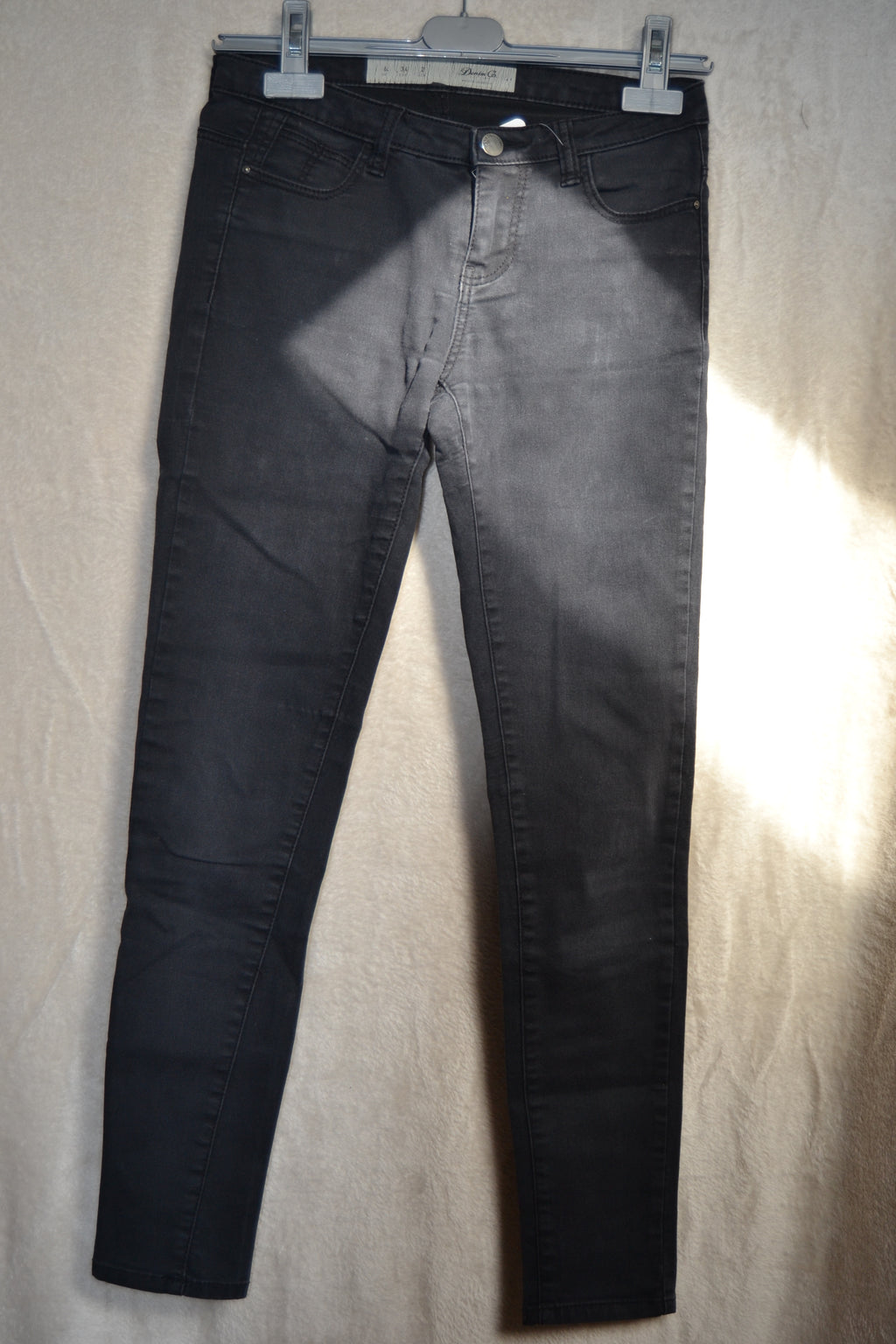 Jean Denim Noir Femme Taille 34