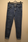 Pantacourt jean Slim Bleu Foncé – Secret Denim (Taille 38)