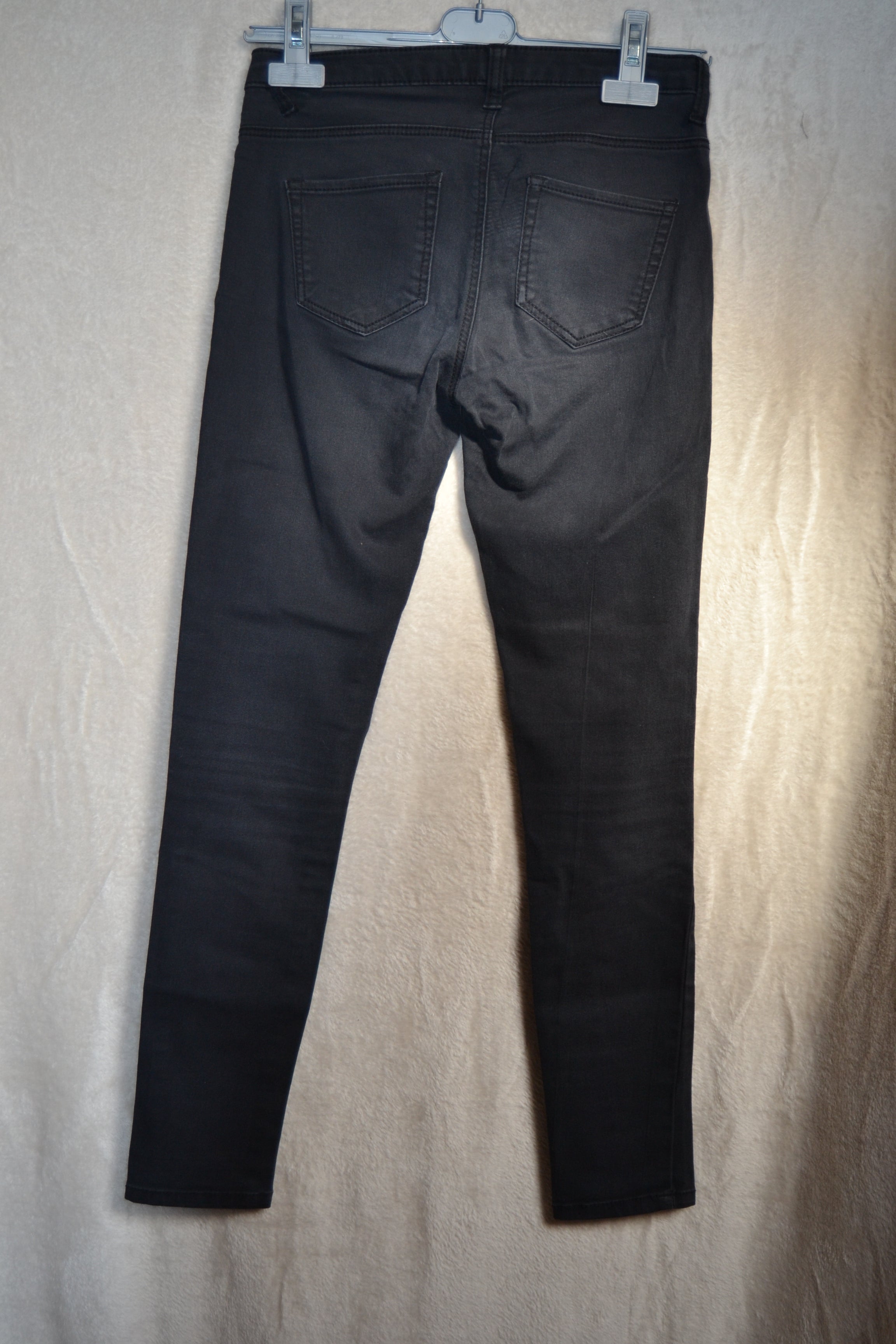 Jean Denim Noir Femme Taille 34