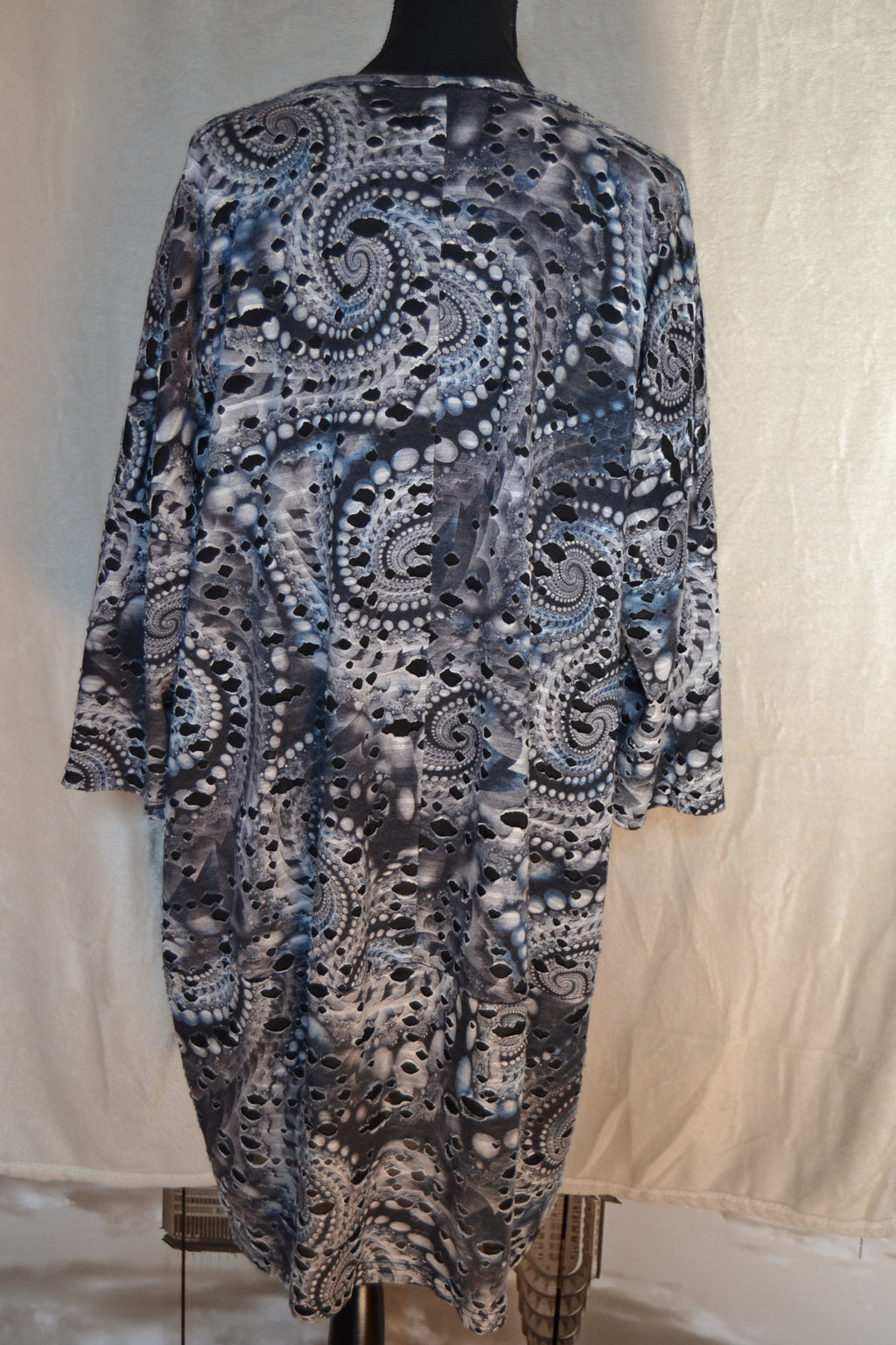 Robe Neslay — Gris & Noir Taille 2
