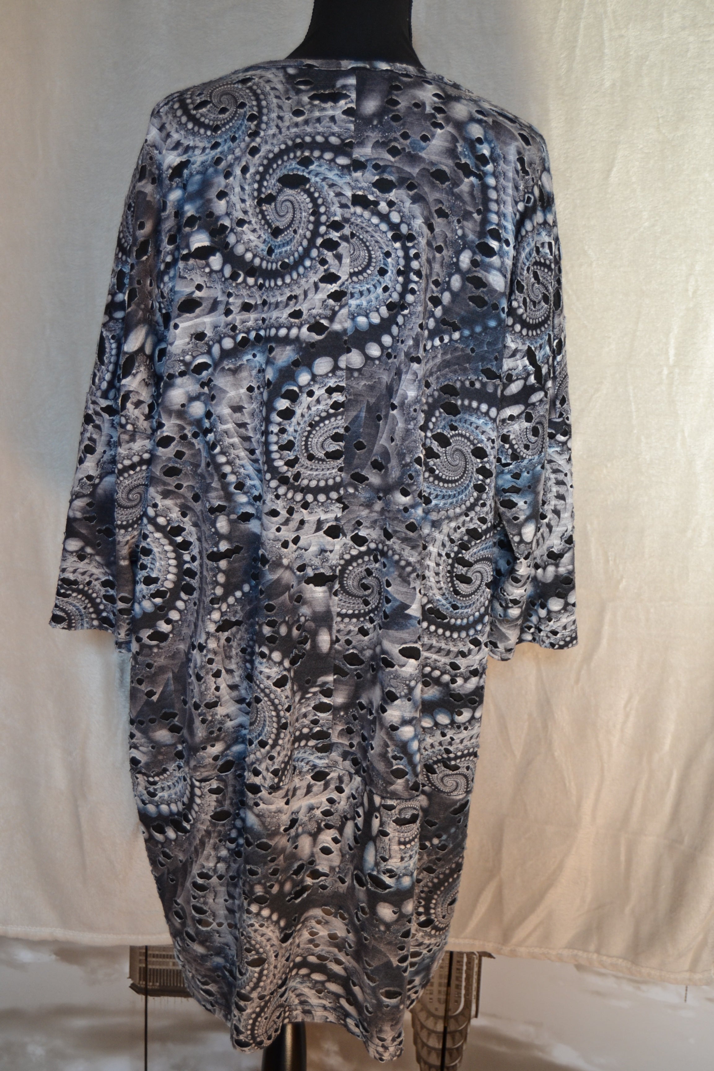 Robe Neslay — Gris & Noir Taille 2