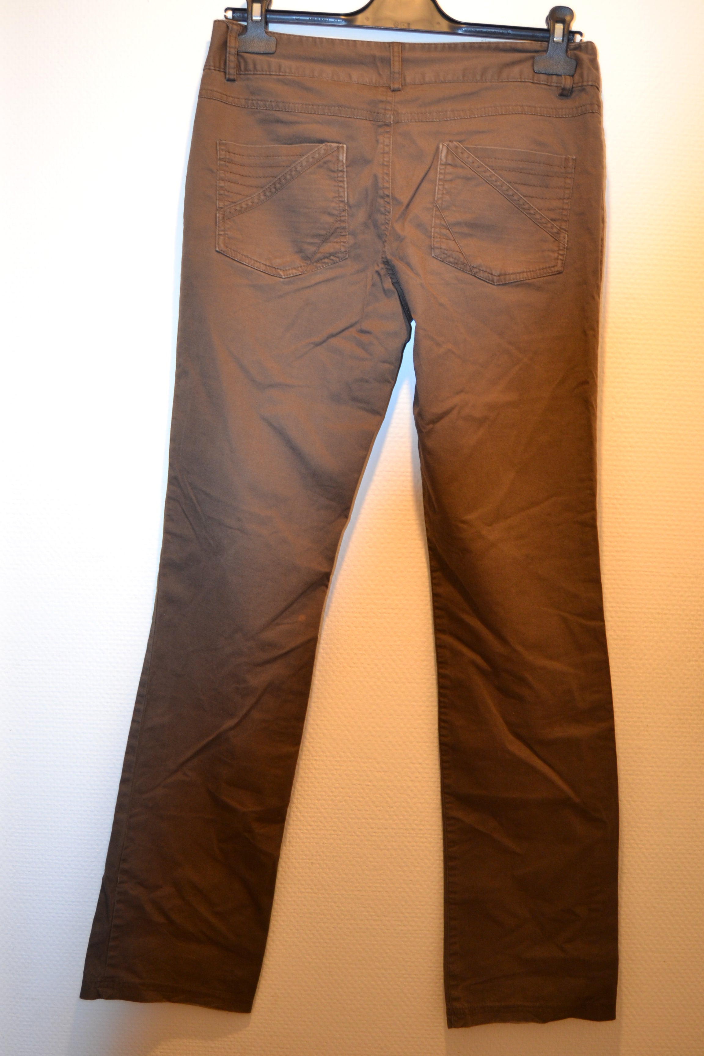 Pantalon Droit Marron – K'woman (Taille 38)