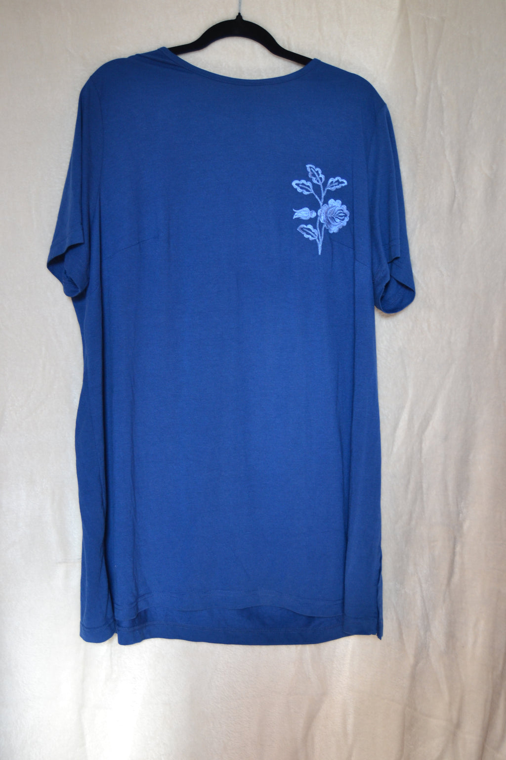 T-shirt Bleu Edmée — Taille 54/56