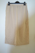 Jupe longue fluide beige avec fente Esmara – Taille 42
