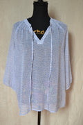 Blouse Femme Bleue Transparente Blancheporte – Taille 46