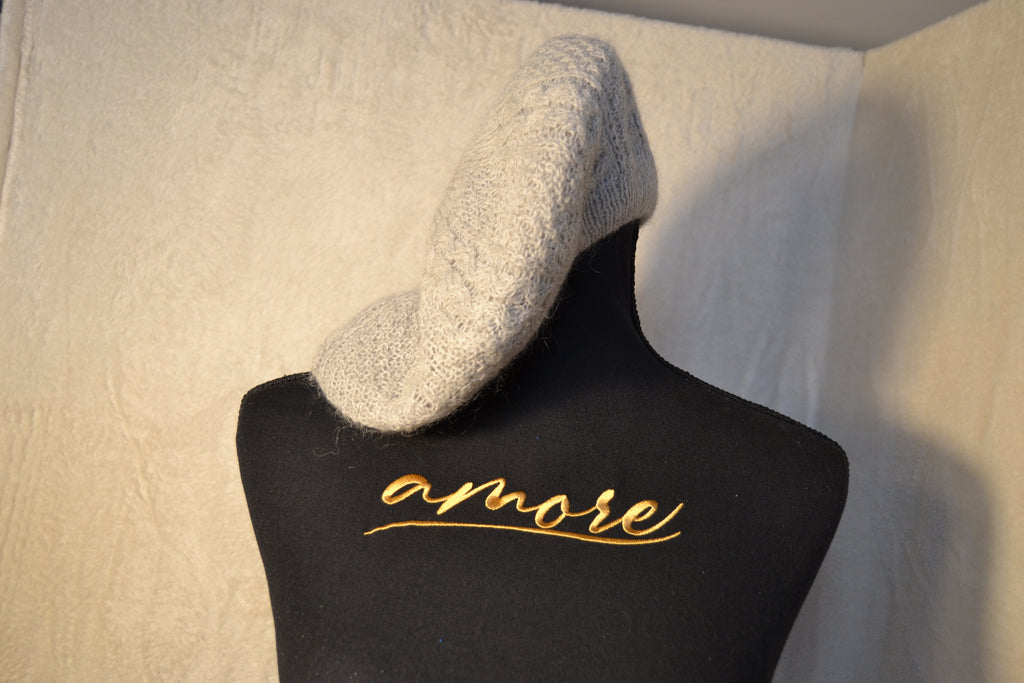 Beret/Chapeau femme gris