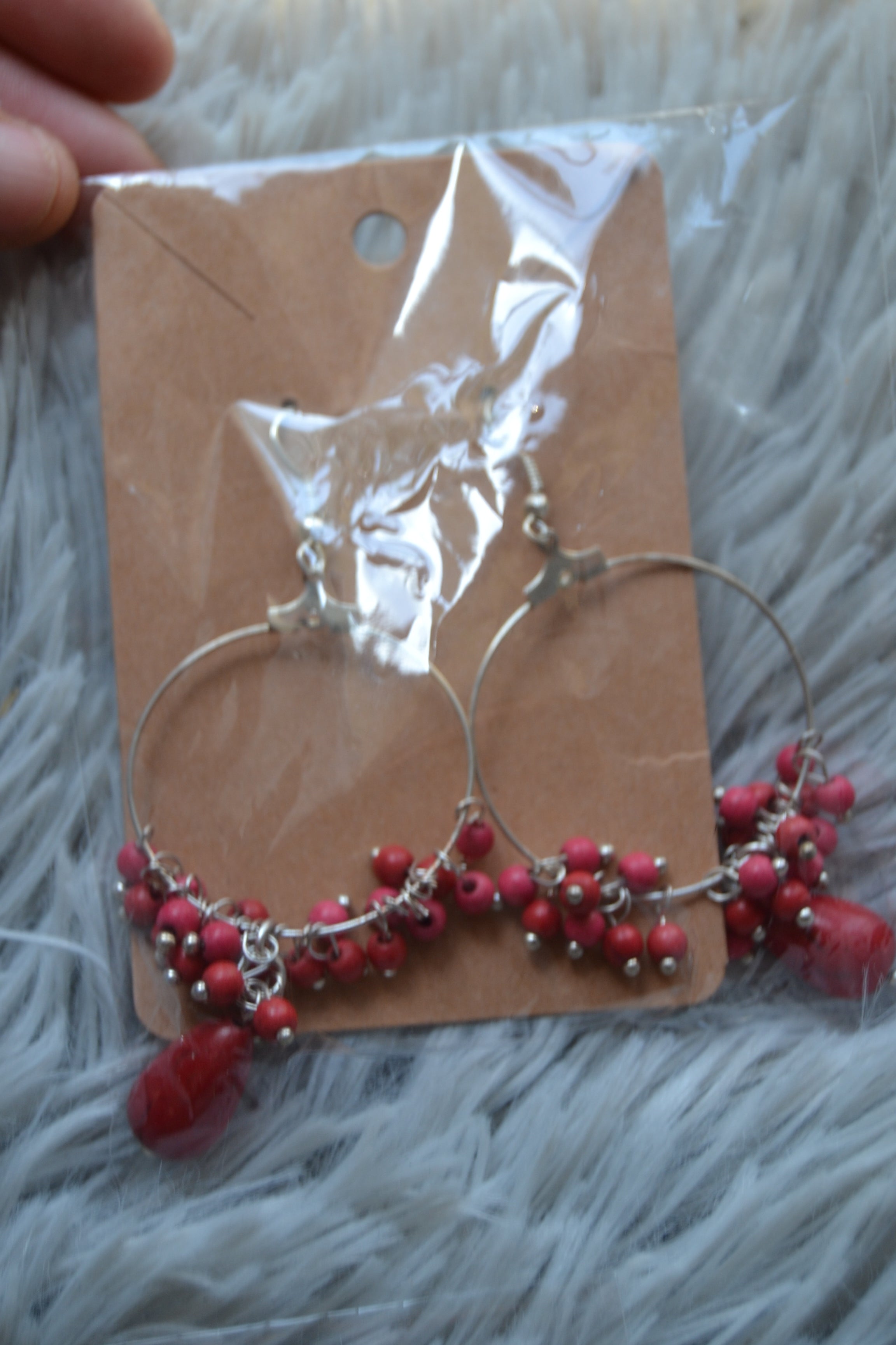 Boucle d'oreille fantaisie