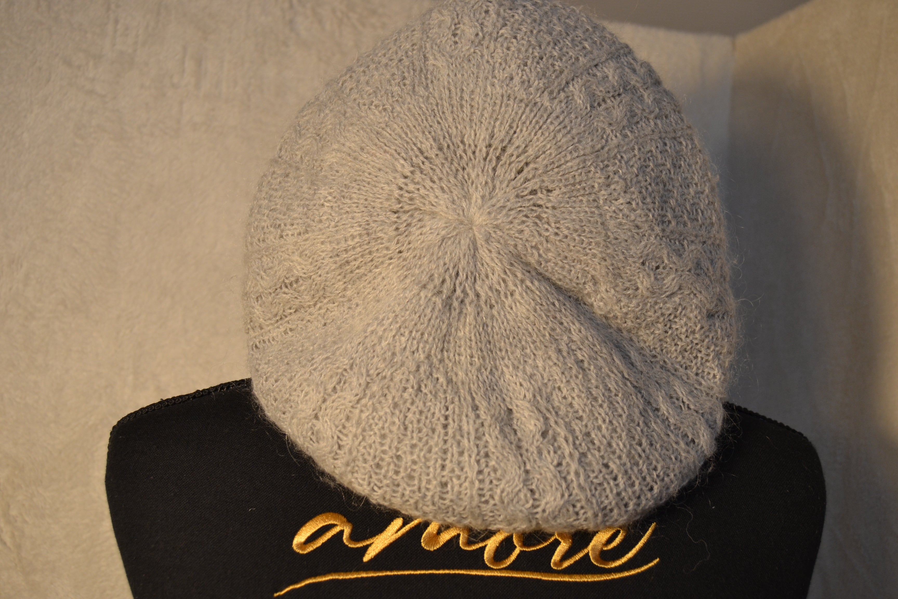 Beret/Chapeau femme gris