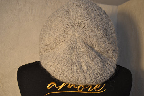 Beret/Chapeau femme gris