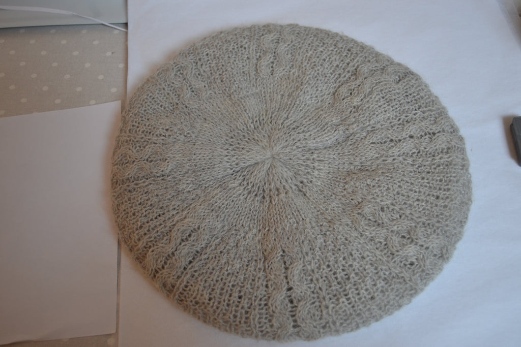 Beret/Chapeau femme gris