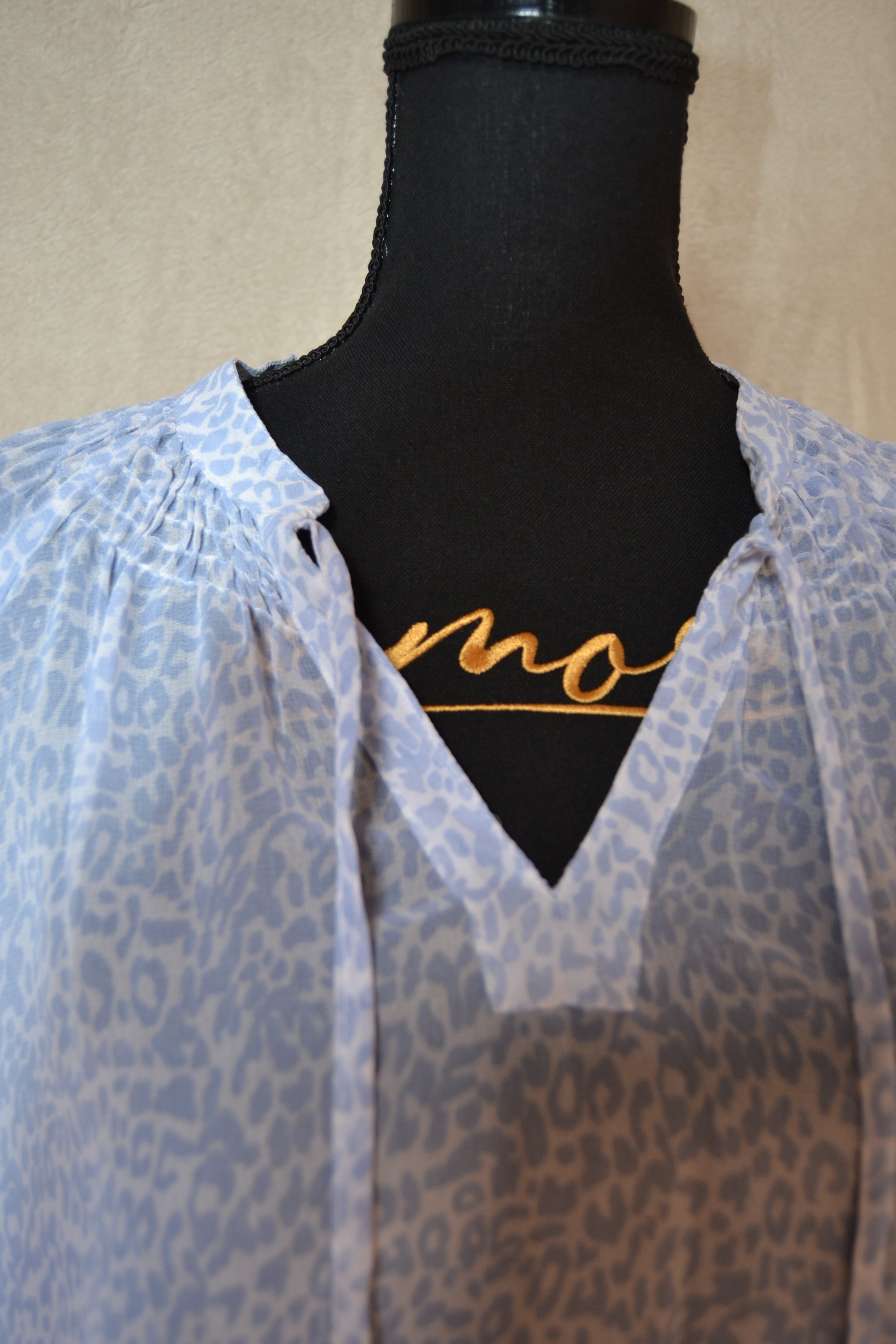 Blouse Femme Bleue Transparente Blancheporte – Taille 46