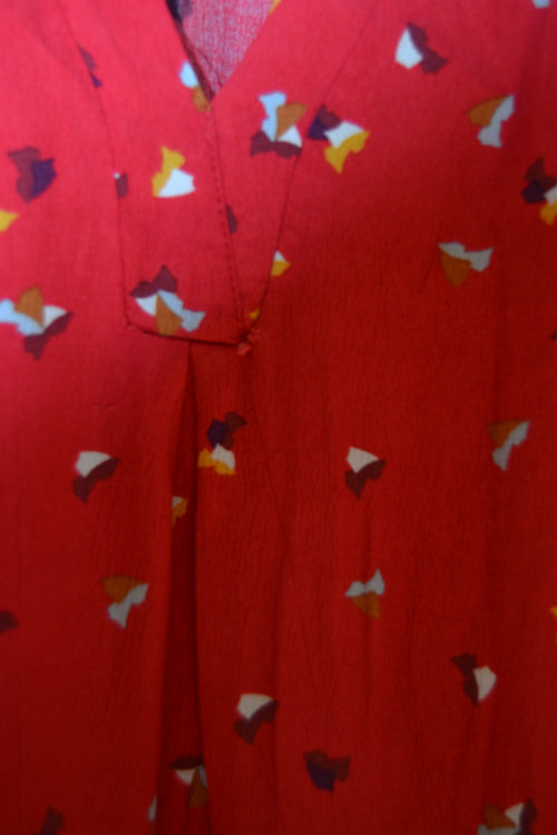 Blouse Rouge Antonelle — Taille XL