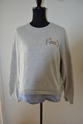 Sweat 2-en-1 Gris "Amour Therapy" – Kiabi (Taille XL)