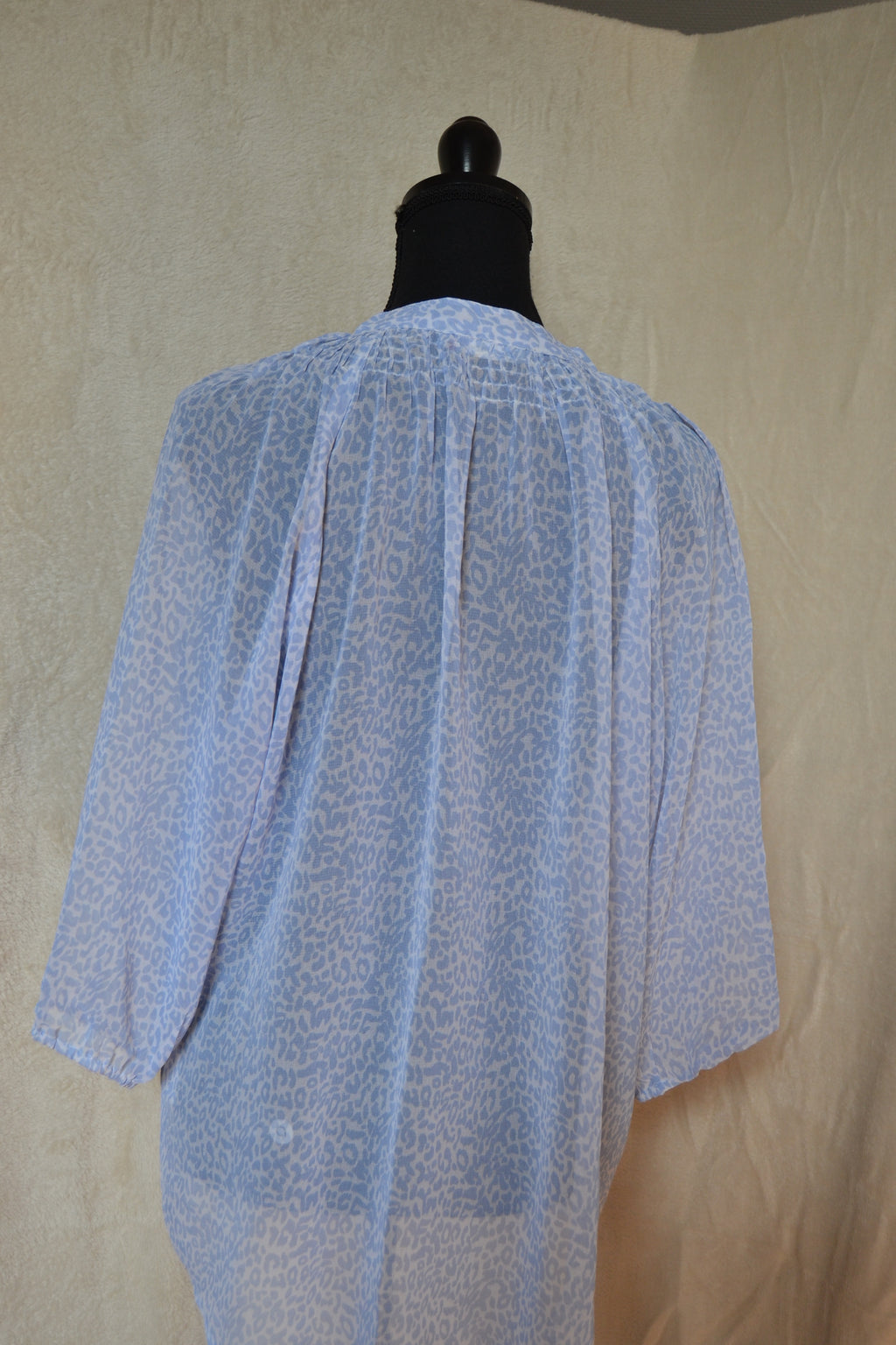 Blouse Femme Bleue Transparente Blancheporte – Taille 46