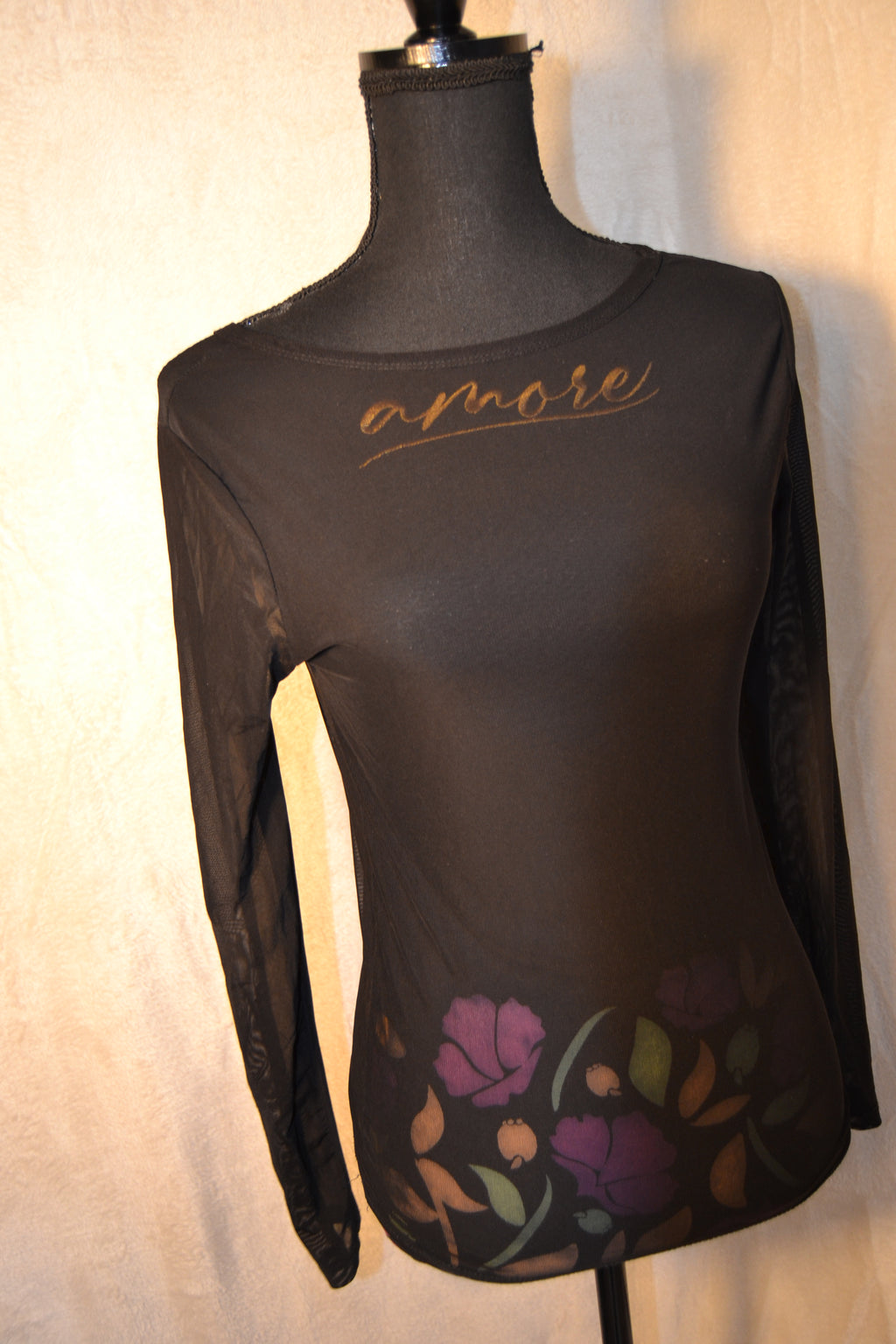 T-shirt Noir Taille unique