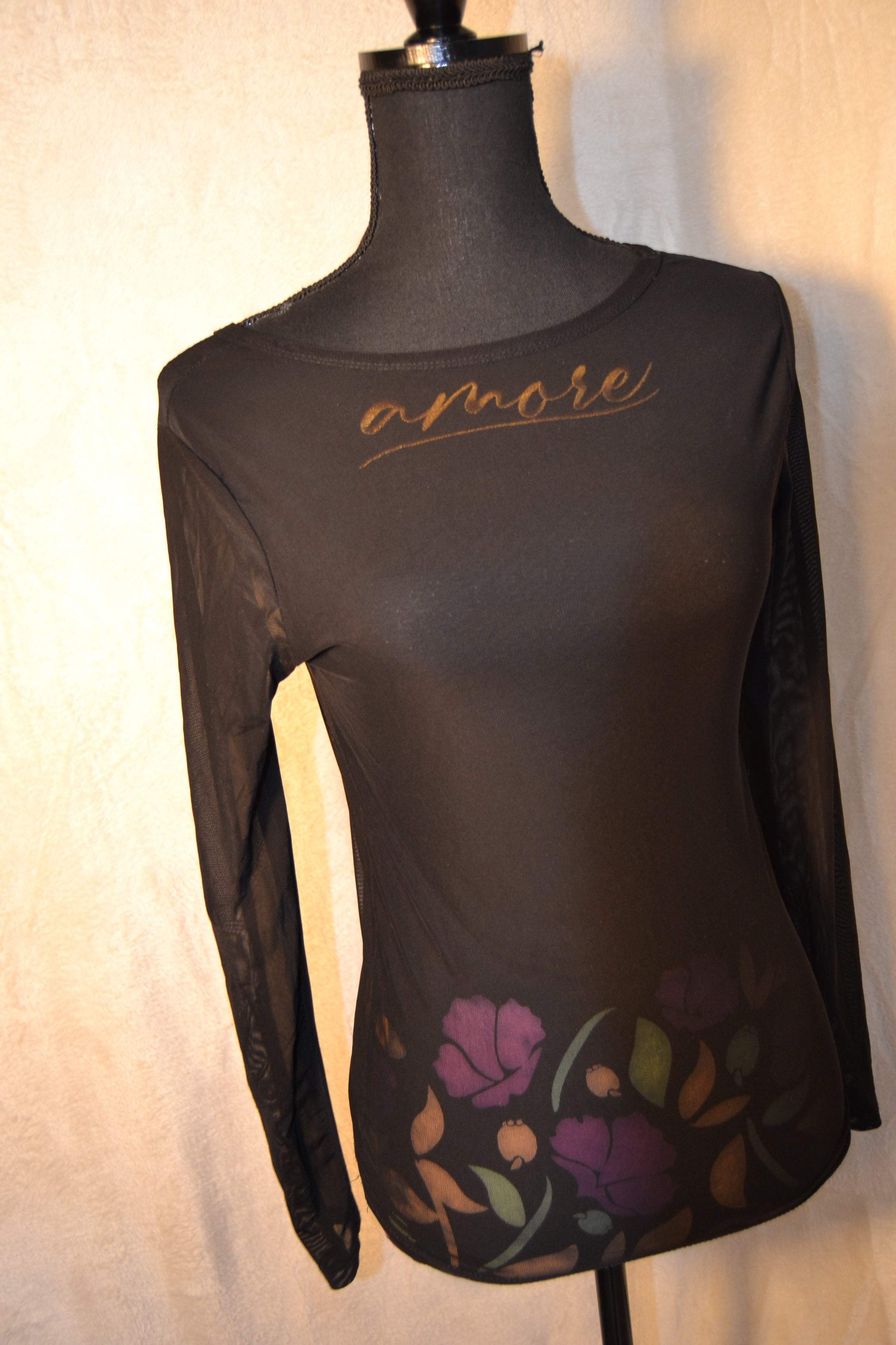 T-shirt Noir Taille unique