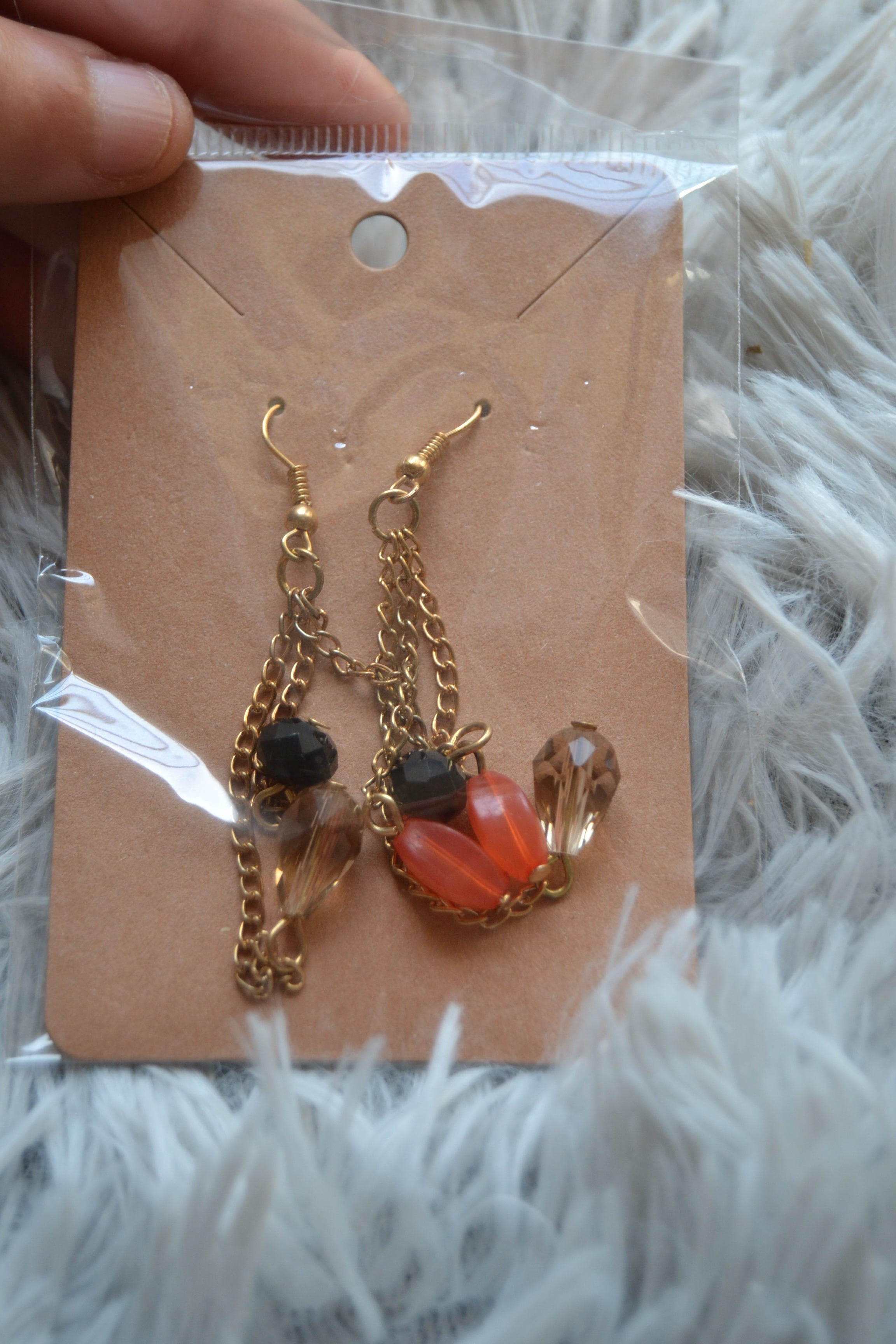 Boucle d'oreille fantaisie