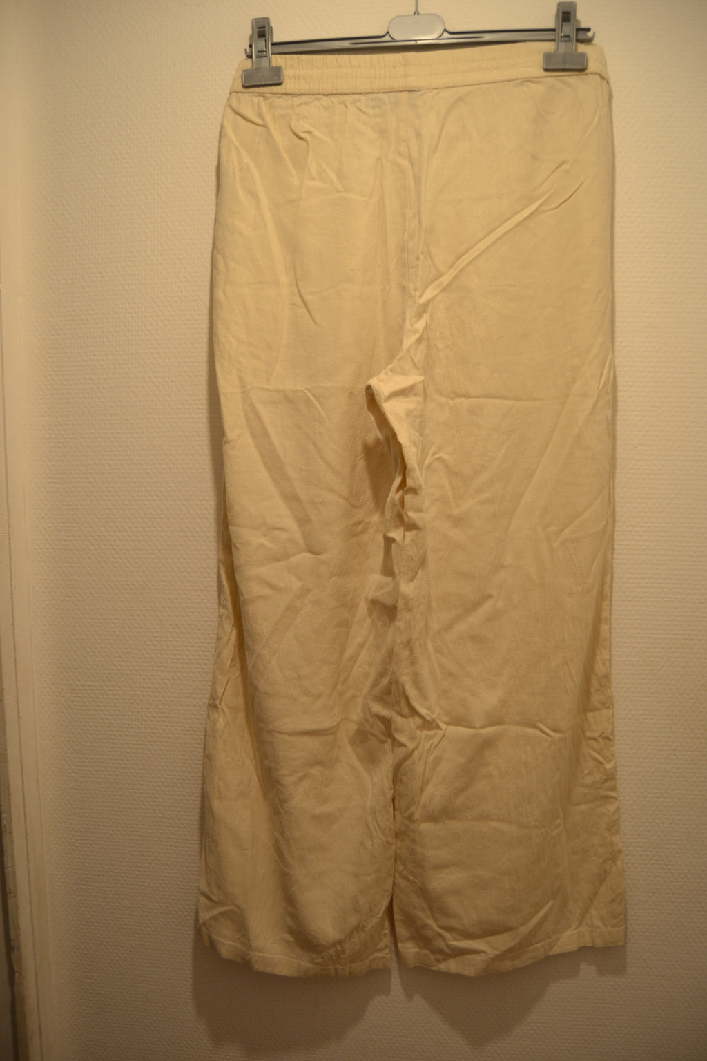 Pantalon fluide léger en lin et viscose Esmara – Taille 40