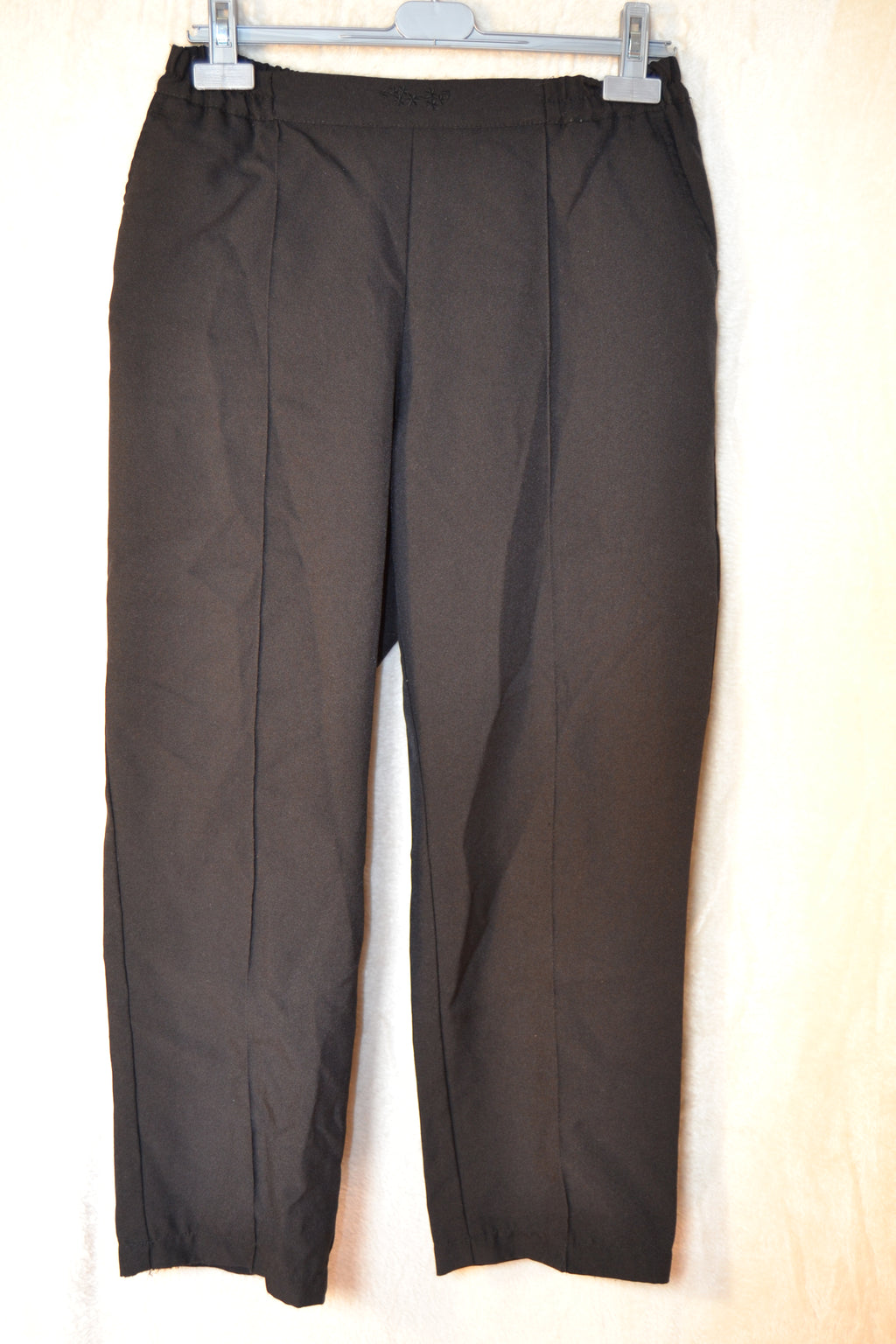 Pantalon Droit Noir Afibel – Taille 38 | Seconde Main