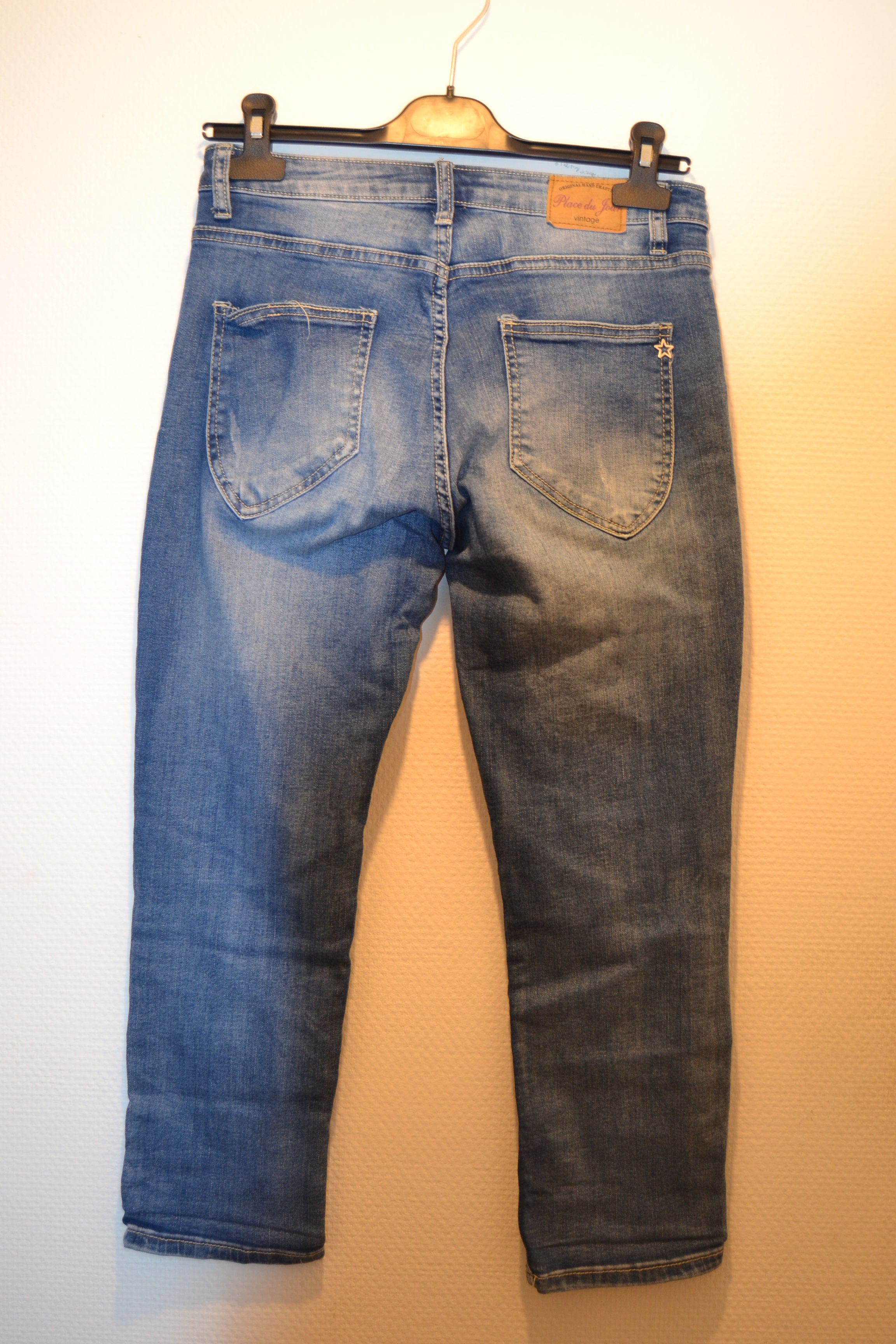 Jean Boho-Chic Dentelle & Étoile – Place du Jour (Taille 36)