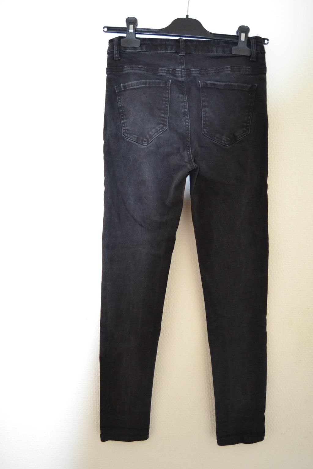 Jean slim noir Secret Denim – Taille 38 (M)