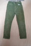 Pantalon Côtelé Vert Little Baby 9 ans – Skinny Fit