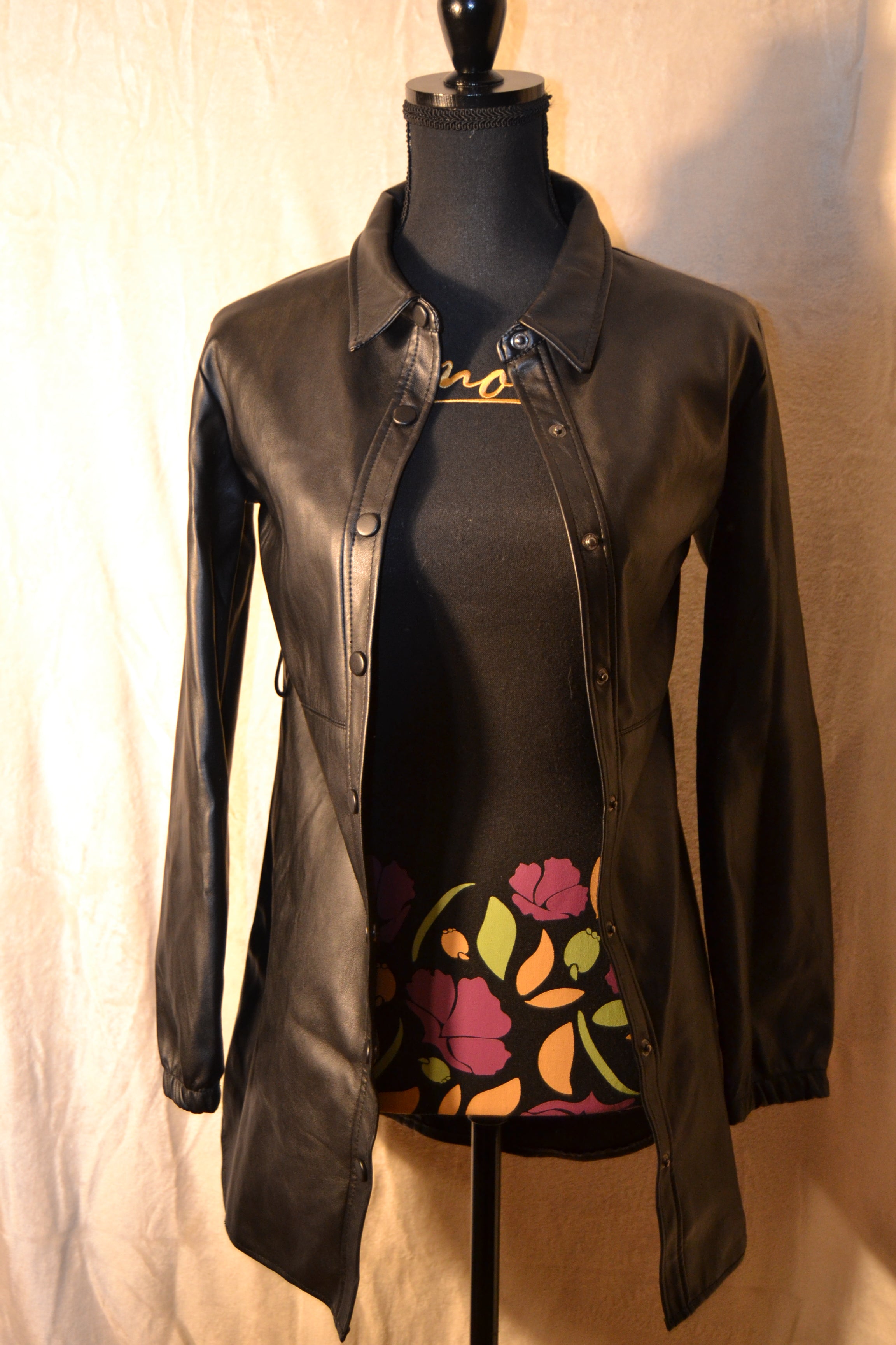 Veste en simili cuir Taille XS