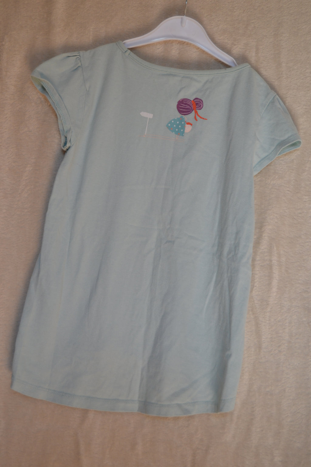 T-shirt Vert Vertbaudet — Taille 8 ans