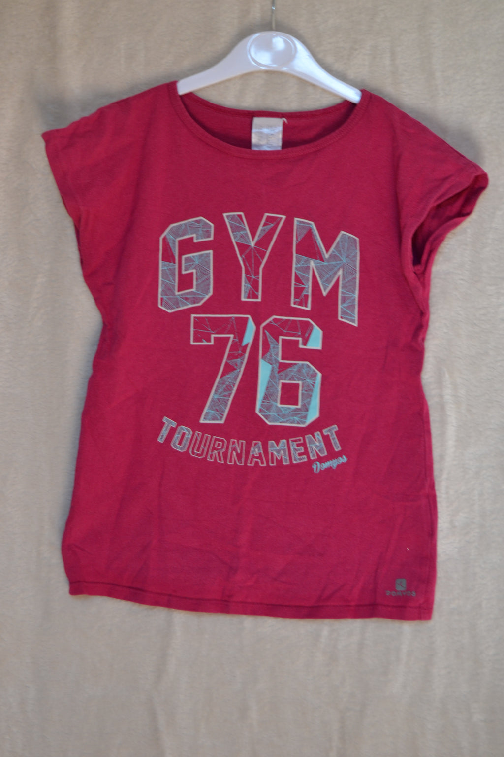 T-shirt Sport Rose Domyos — Taille 8 ans
