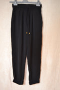 Pantalon Noir Femme Ema Blues – Taille S – 100% Polyester