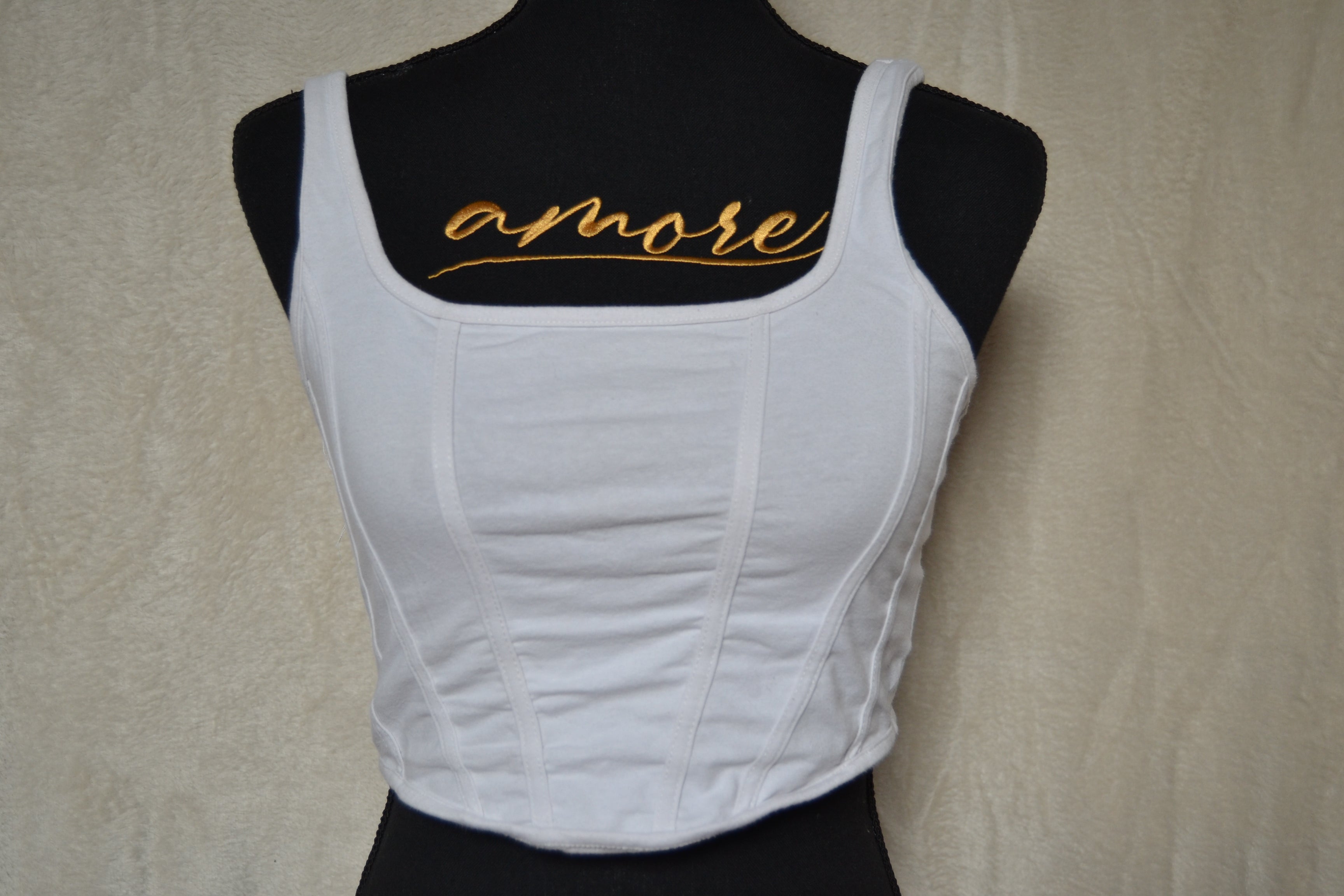 Crop top blanc femme taille M Shein