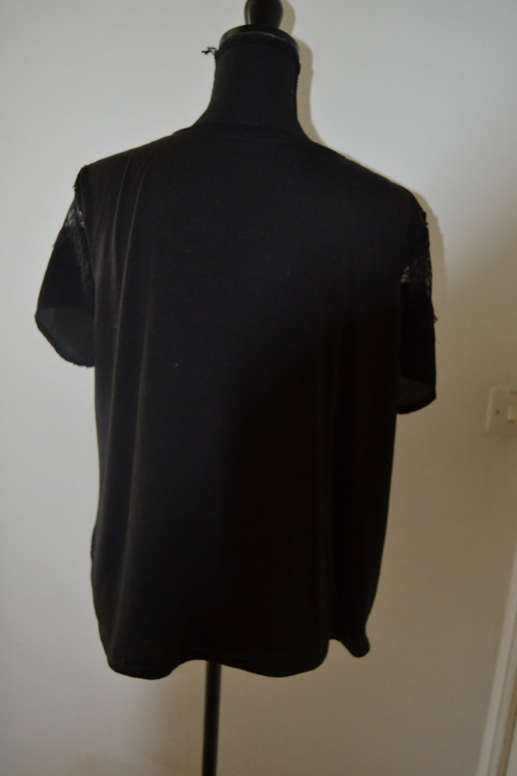 T-shirt fluide noir Gémo – Taille XL