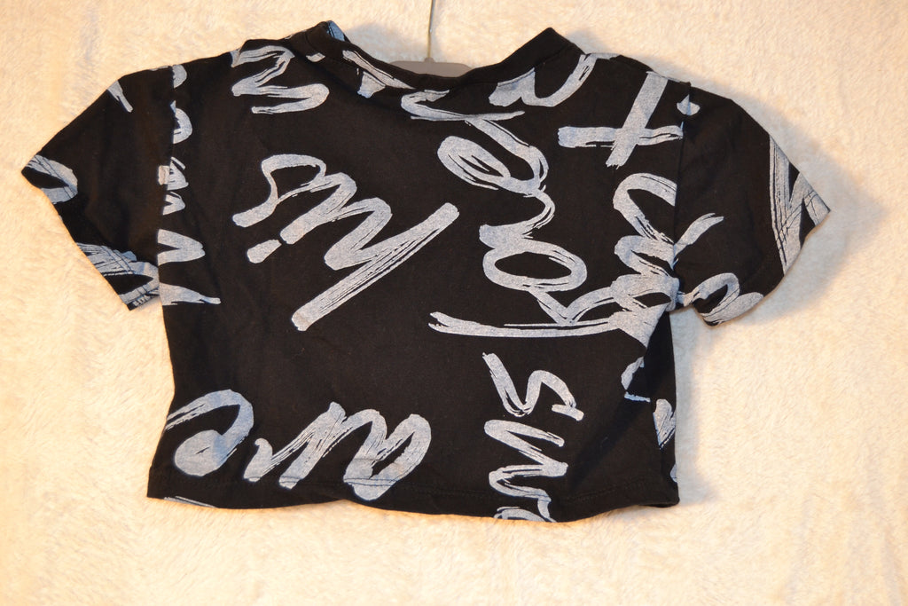 T-shirt crop top taille 4 ans