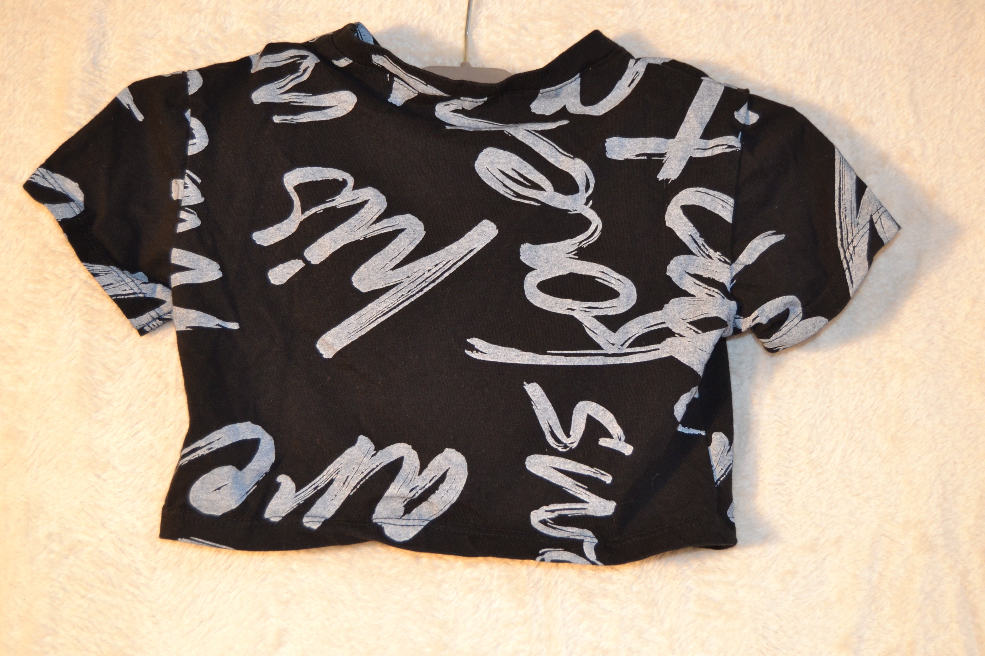 T-shirt crop top taille 4 ans