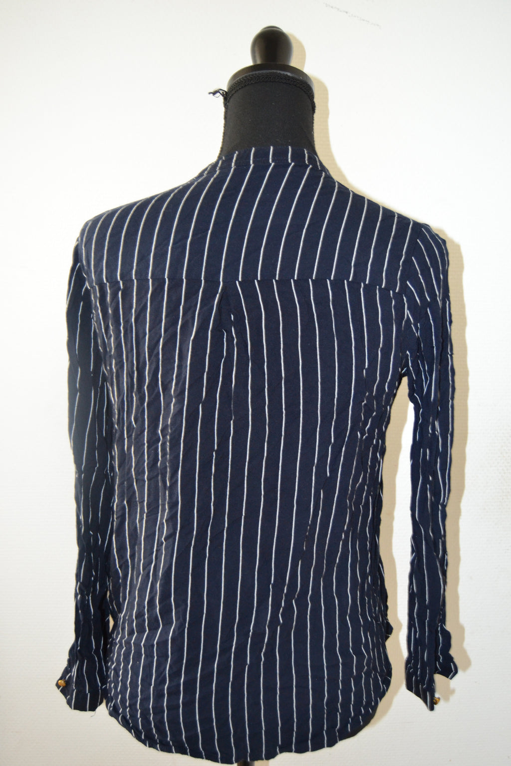 Chemise fluide à rayures Milas.91 – Taille 42 / XL – 100% Viscose