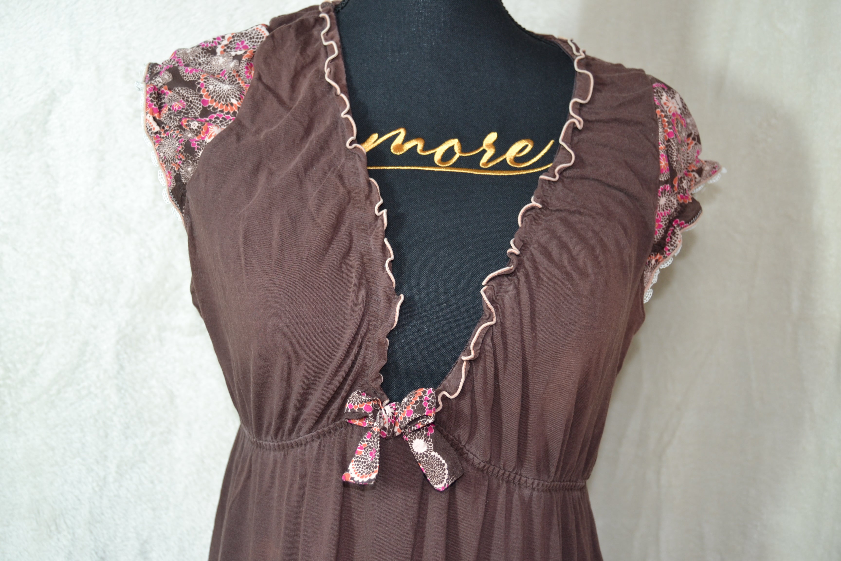 Robe Marron - Taille 46-48