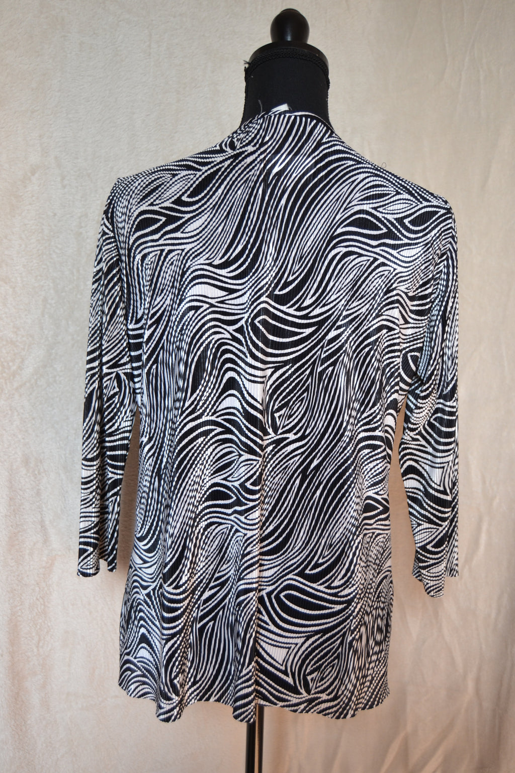 T-shirt Femme Noir & Blanc – Taille 44