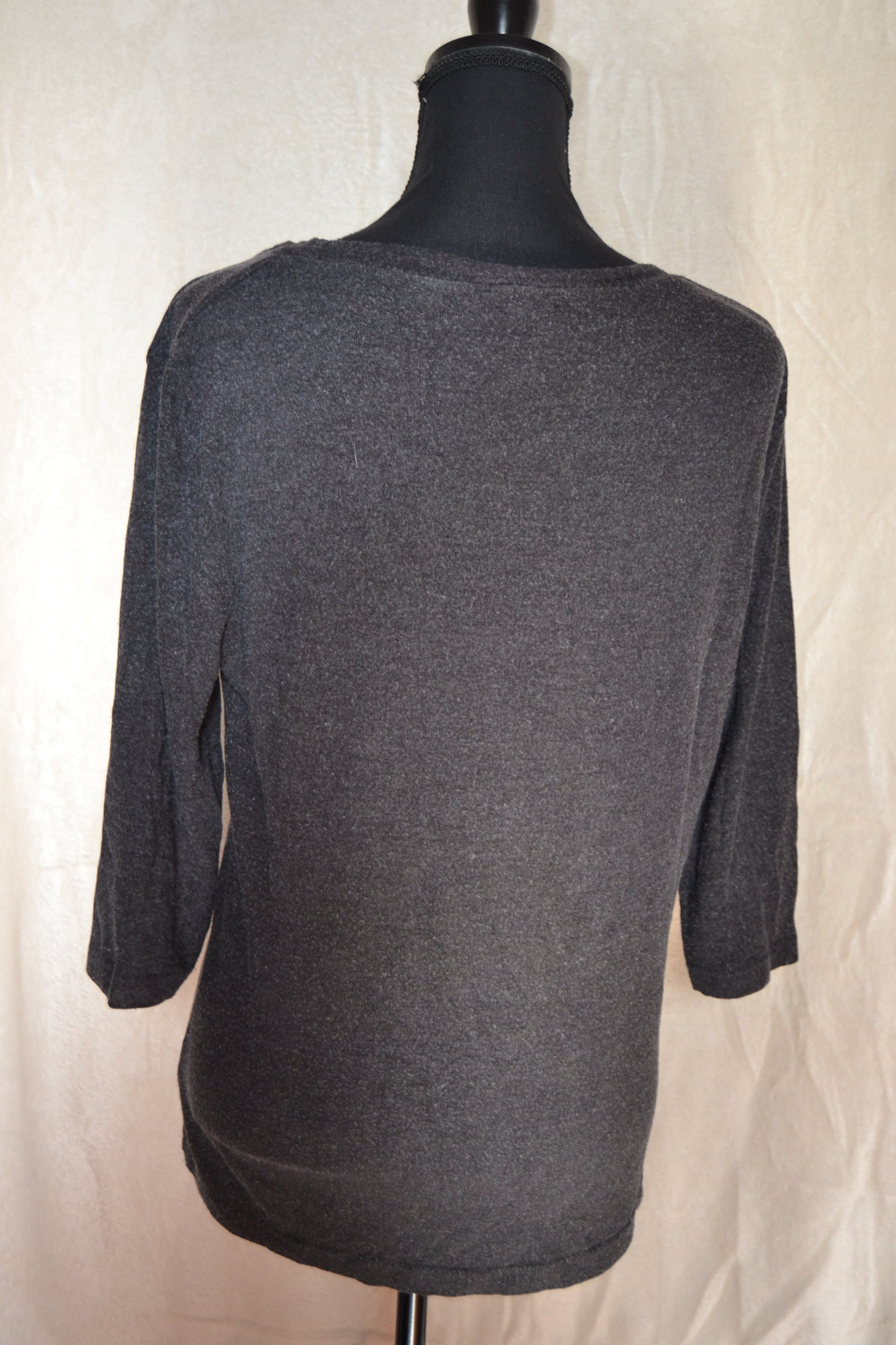 Pull Gris & Noir – Zamba | Taille 4
