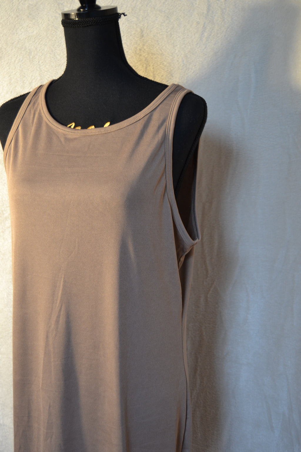 Robe marron grande taille 3XL Shein