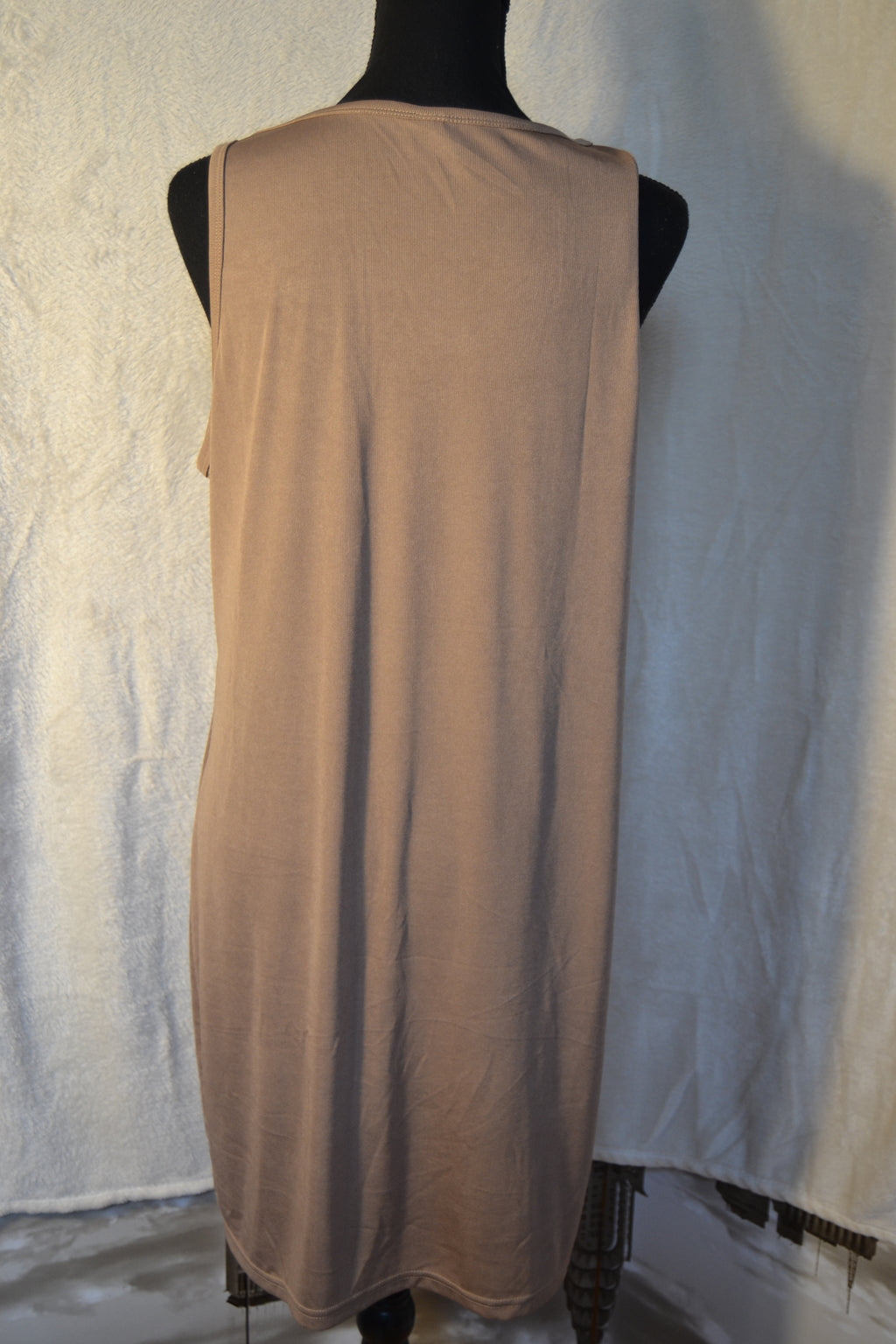 Robe marron grande taille 3XL Shein