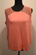 Débardeur Corail avec Empiècement Dentelle – Up2fashion (Taille L)