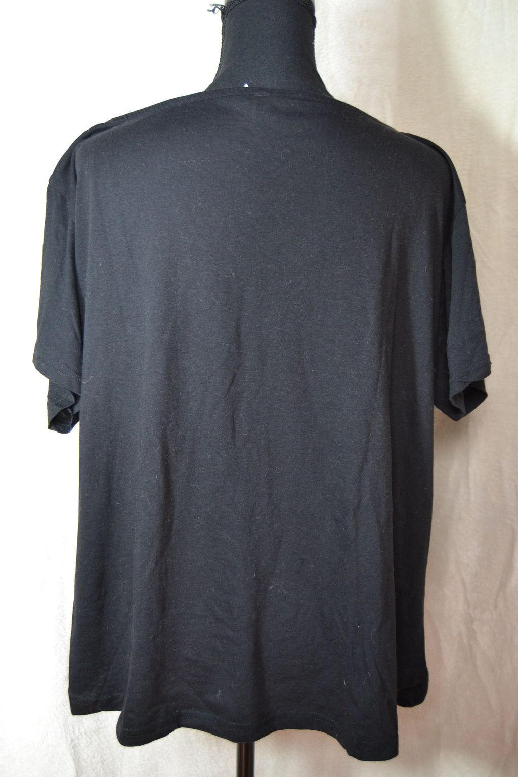 T-shirt noir Taille XXL