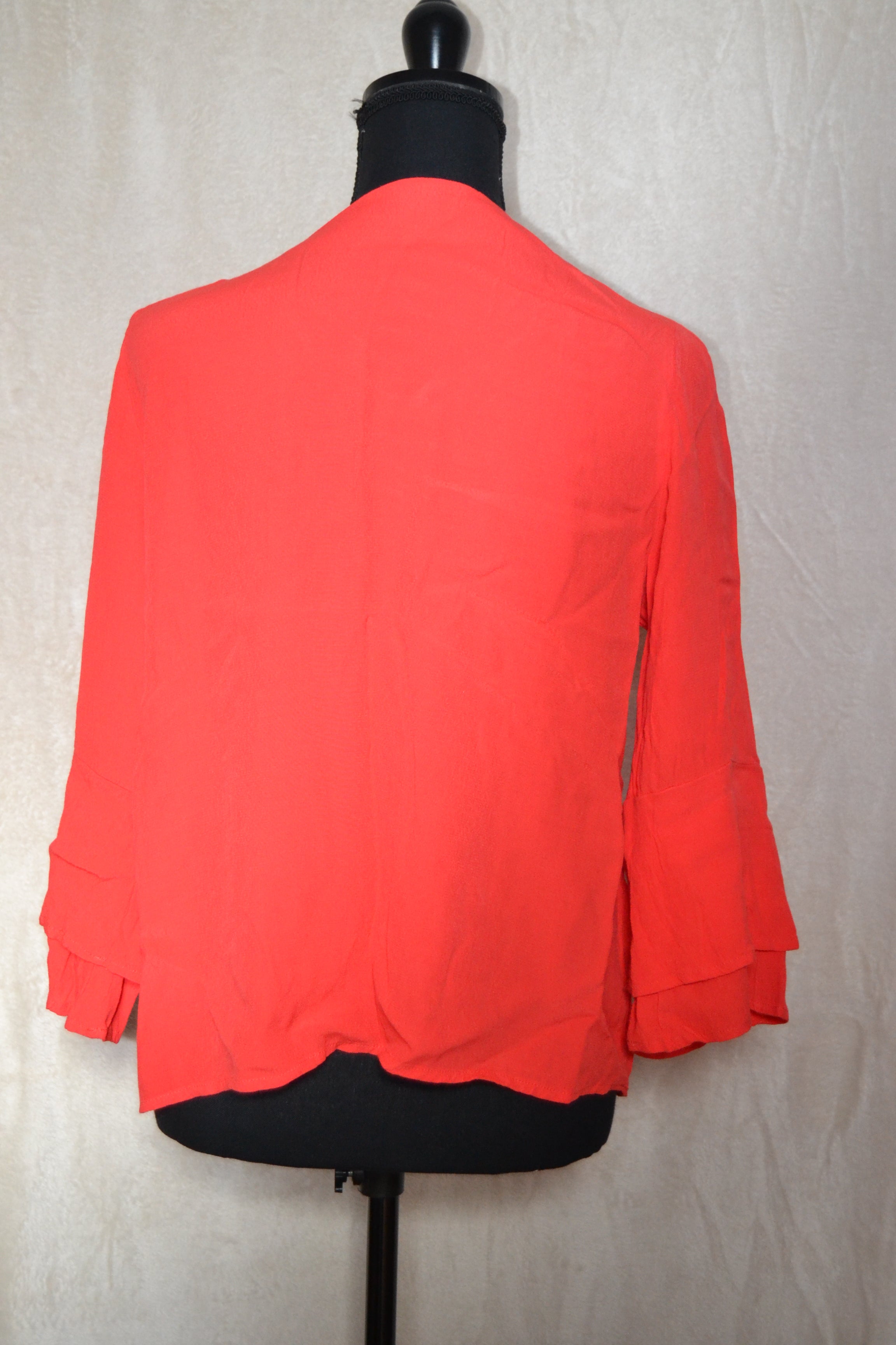 Blouse orange-rouge Tex – Taille 40