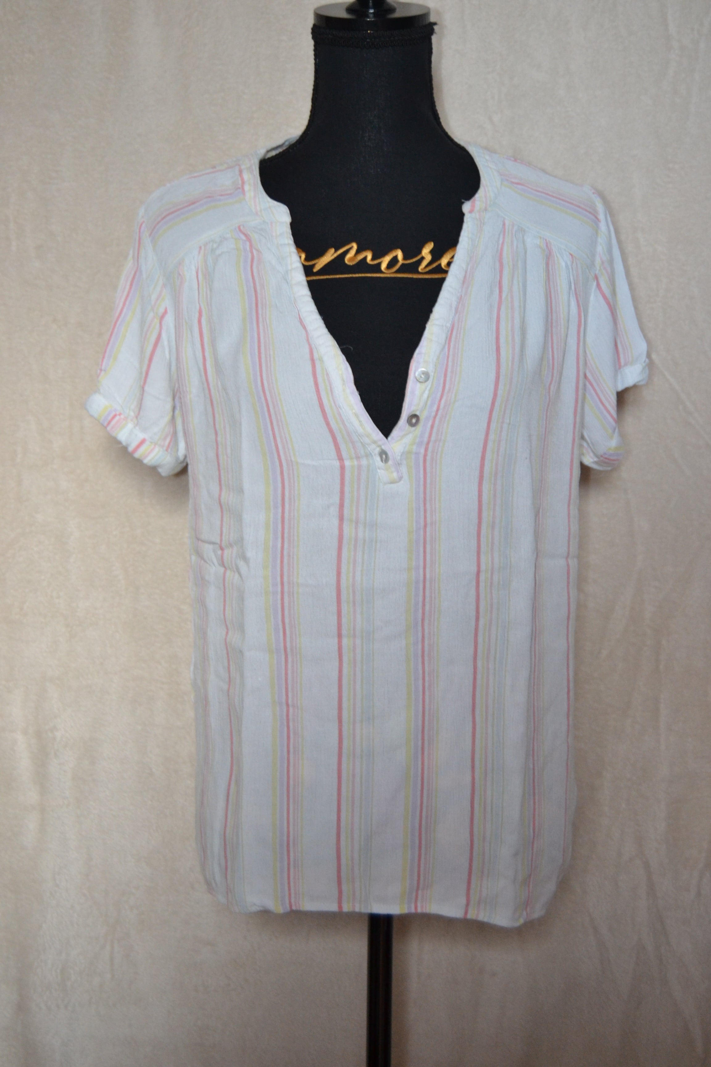 Blouse à rayures Kiabi – Taille L