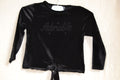 Pull Noir "Adorable" TQF - Taille 4 ans