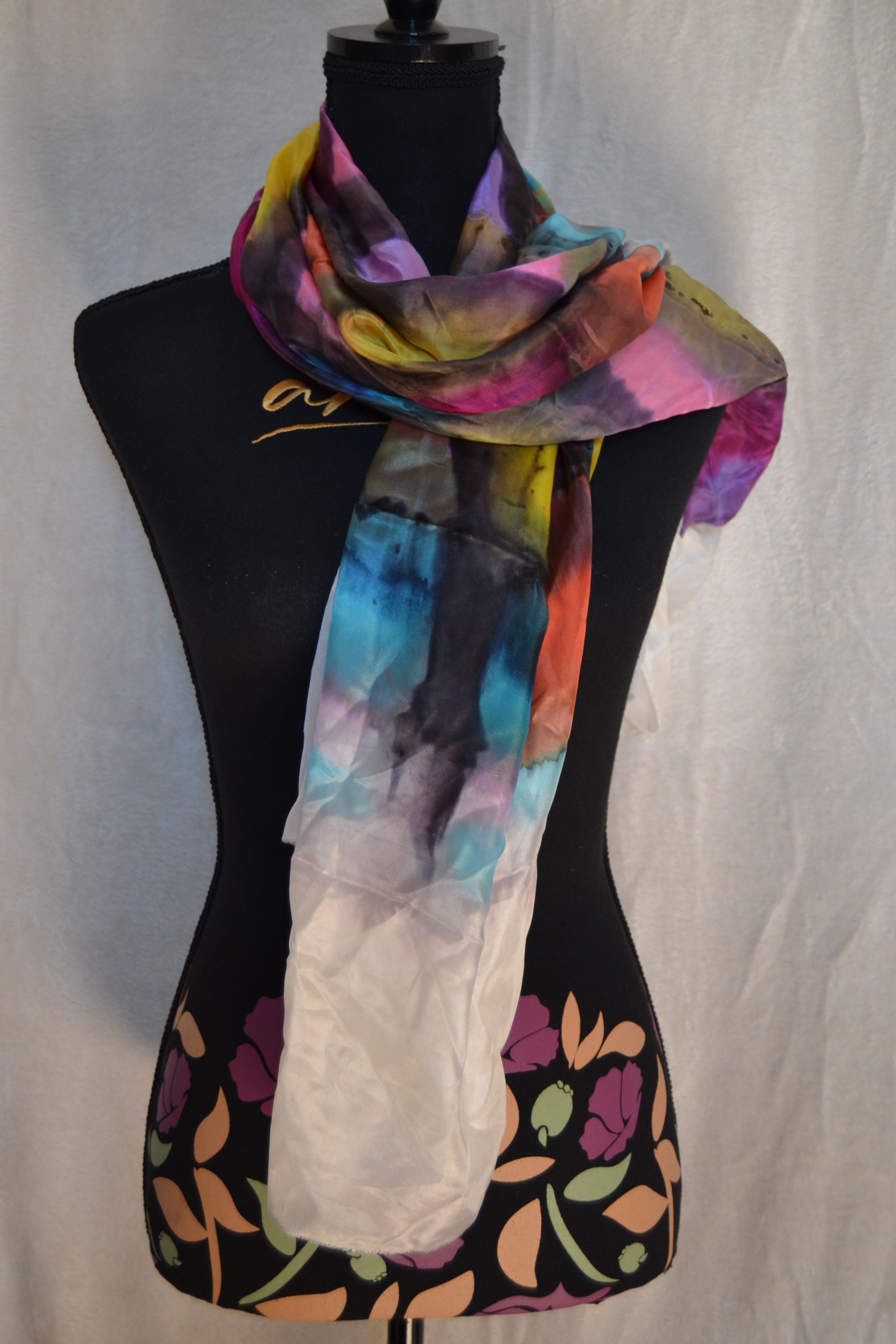 Foulard en soie — Vintage