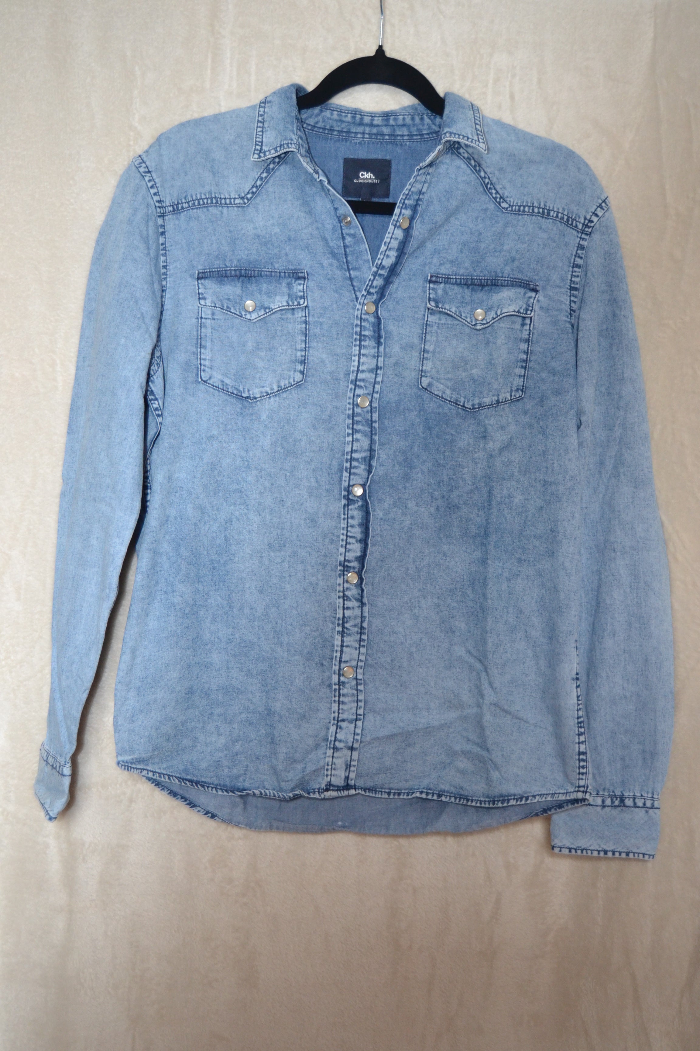 Chemise en Jean Clockhouse Taille M